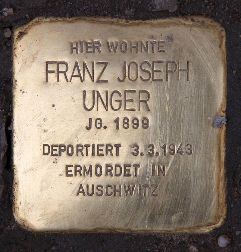 Franz Joseph Unger © OTFW