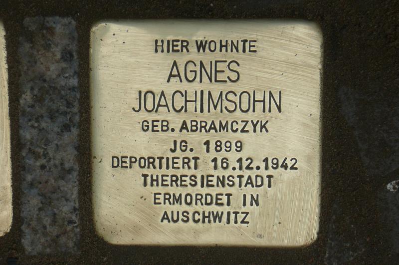 Foto: Initiative Stolpersteine Charlottenburg-Wilmersdorf