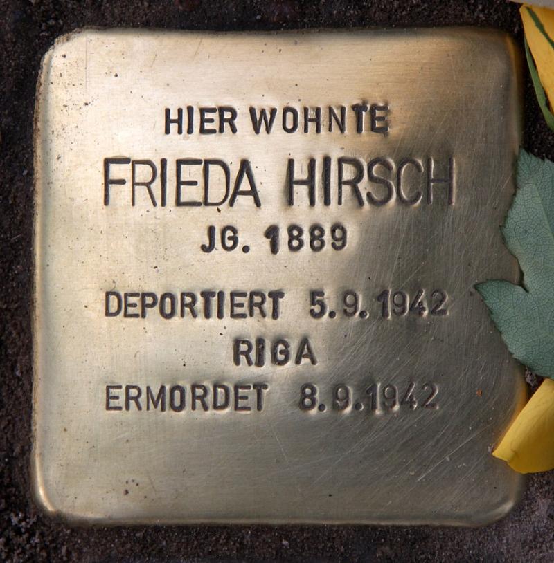 Frieda Hirsch © OTFW