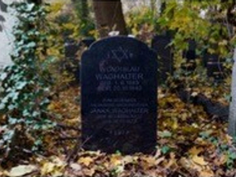 Friedhofsbild Wladyslaw Waghalter, Bild: Max Zerrahn