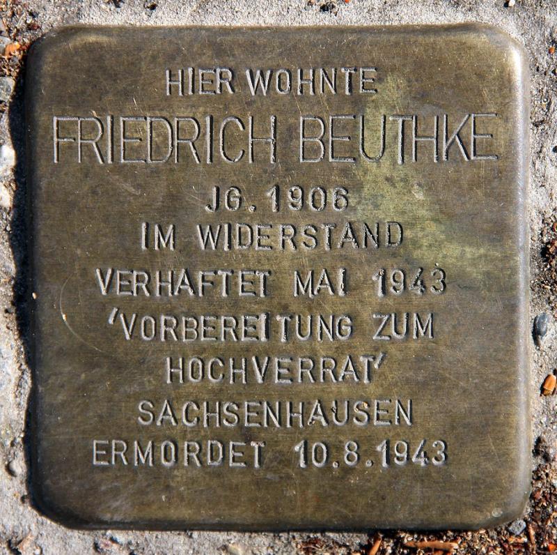 Friedrich Wilhelm Gustav Beuthke © OTFW