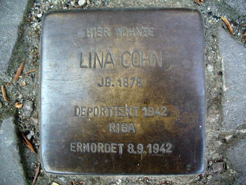 Foto: Initiative Stolpersteine Charlottenburg-Wilmersdorf