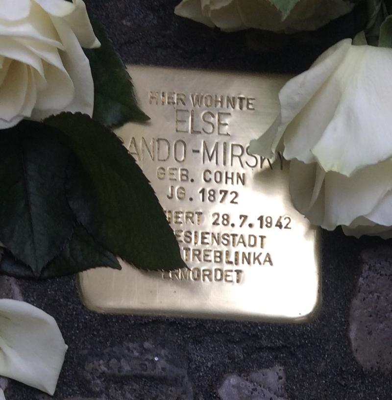 Foto: Projekt Stolpersteine Alte Mitte & Wedding