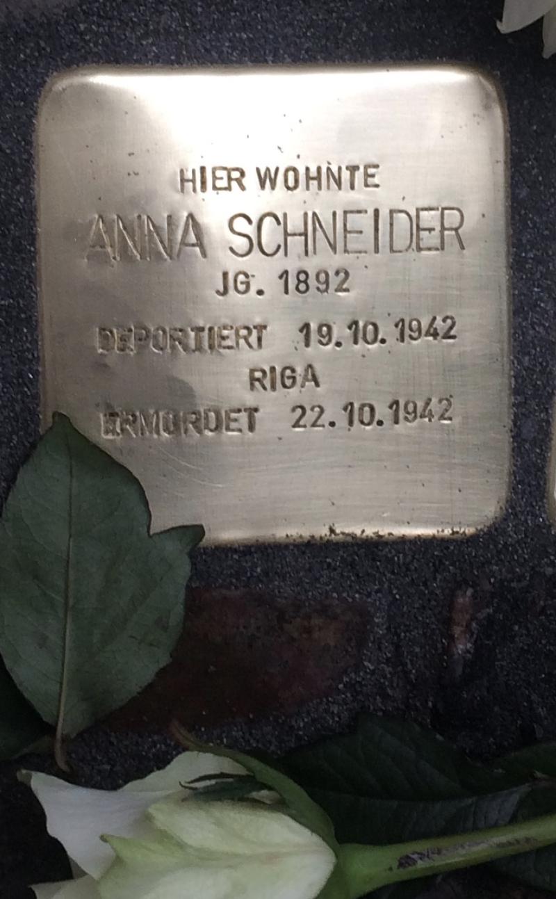 Foto: Projekt Stolpersteine Alte Mitte & Wedding