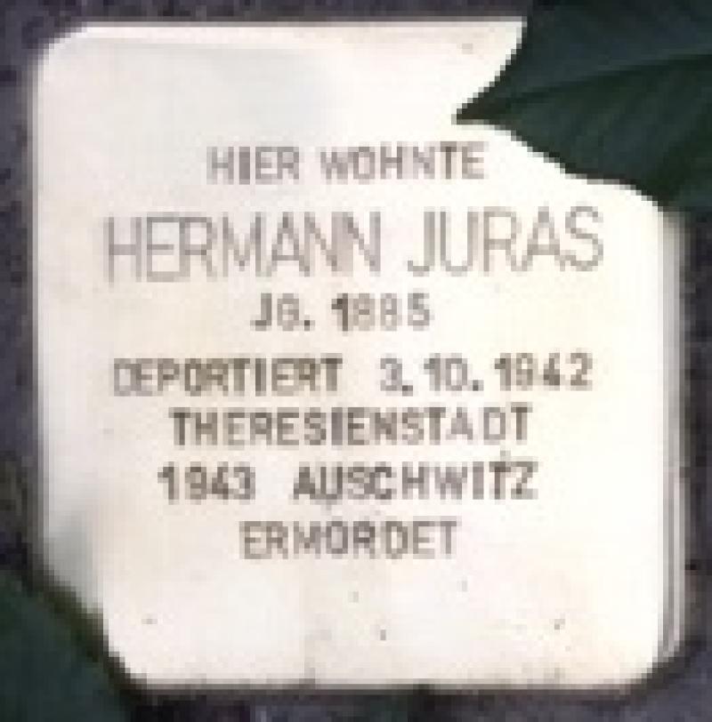 Stolperstein Hermann Juras © Initiative Mitte