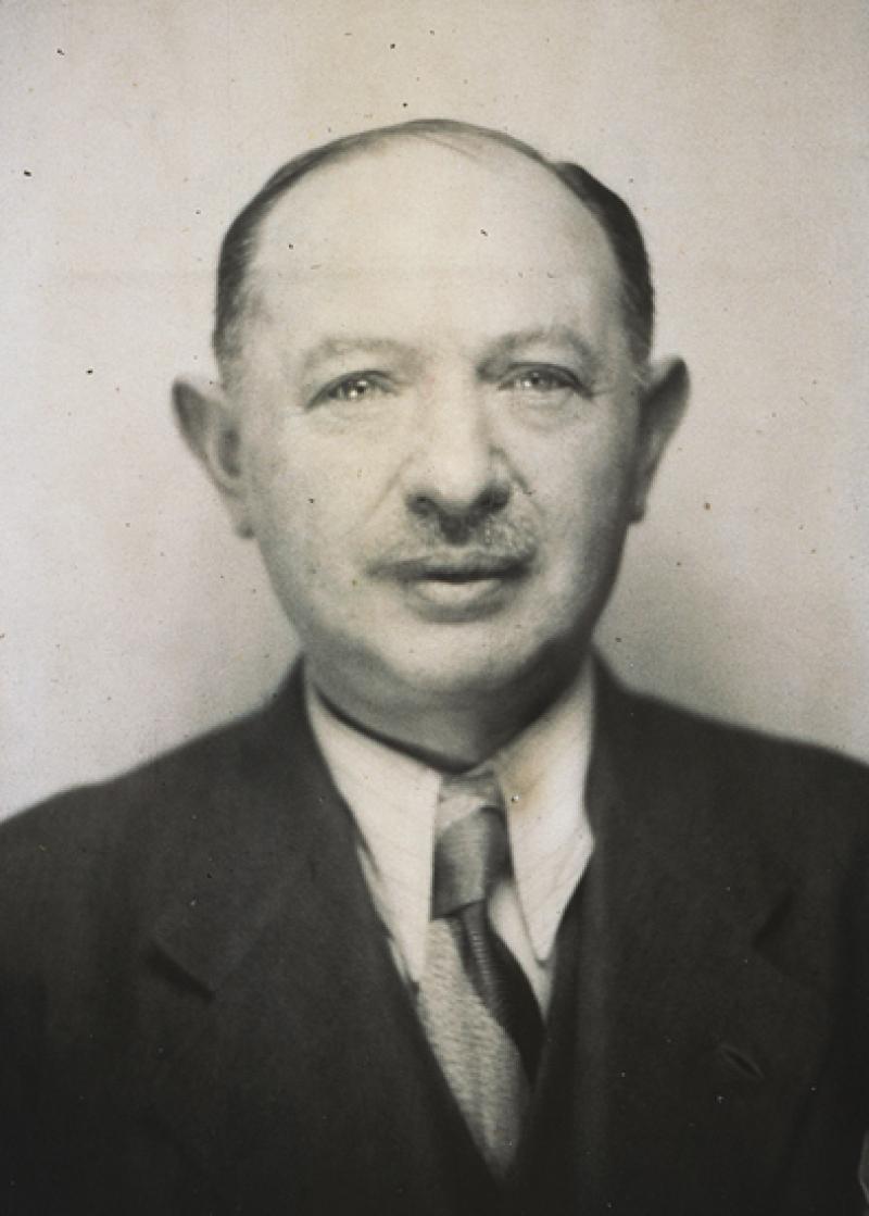 Georg Schwarz als Zwangsarbeiter bei Ehrich &amp; Graetz AG, Berlin zwischen 13.02.1941 und 01.1943, ©Jüdisches Museum Berli