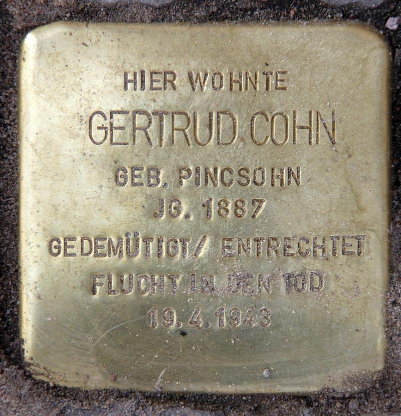 Gertrud Cohn © OTFW