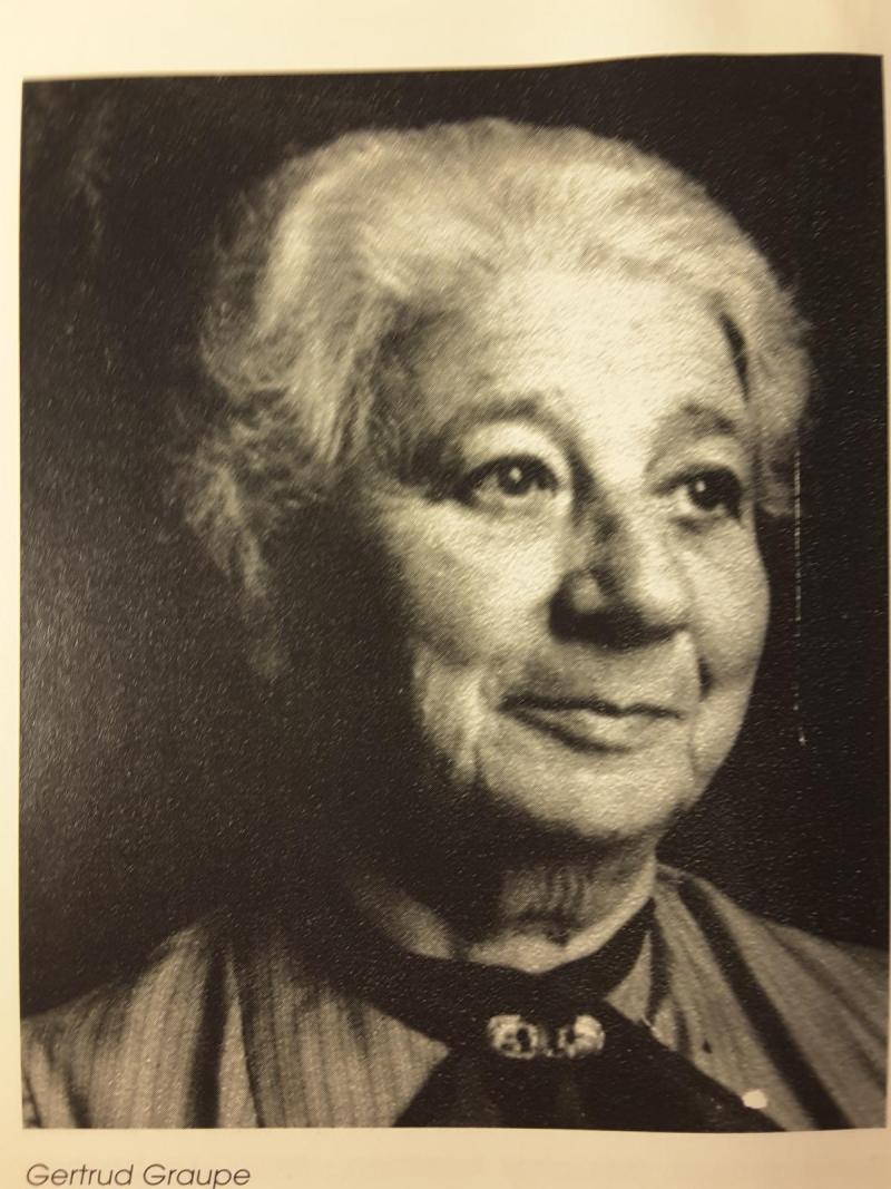 Gertrud Graupe Bild: Privatsammlung Dorothée Mortensen