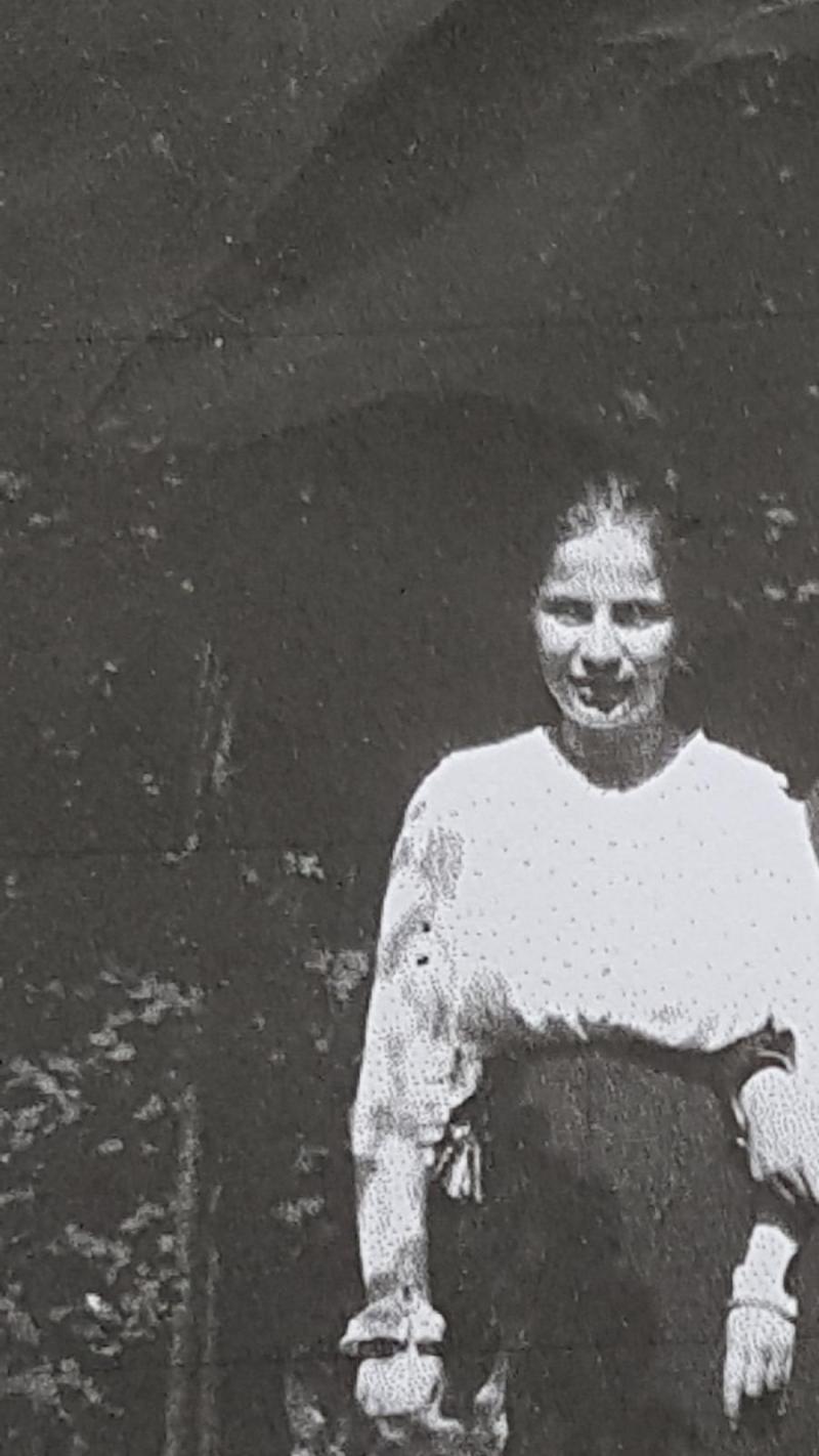 Gertrud Riese geb. Barrach als junges Mädchen Bild: Familie Manasse, Monaco