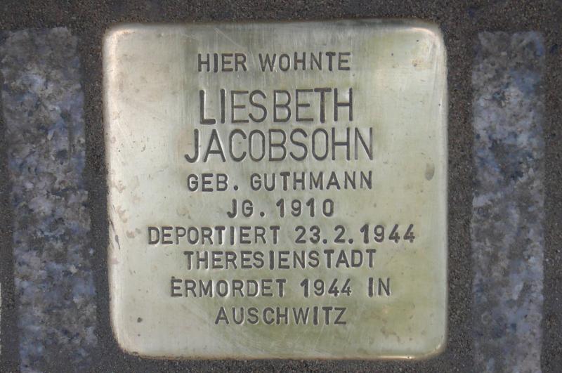 Foto: Initiative Stolpersteine Charlottenburg-Wilmersdorf