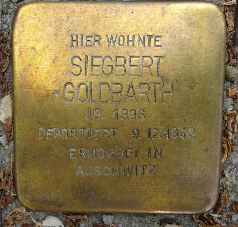 Atolperstein Siegbert Goldbarth © S.Davids
