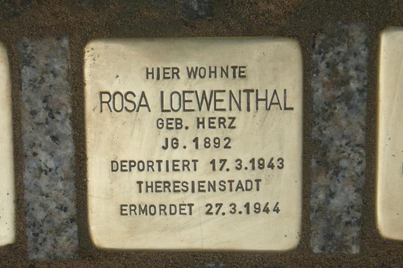 Foto: Initiative Stolpersteine Charlottenburg-Wilmersdorf