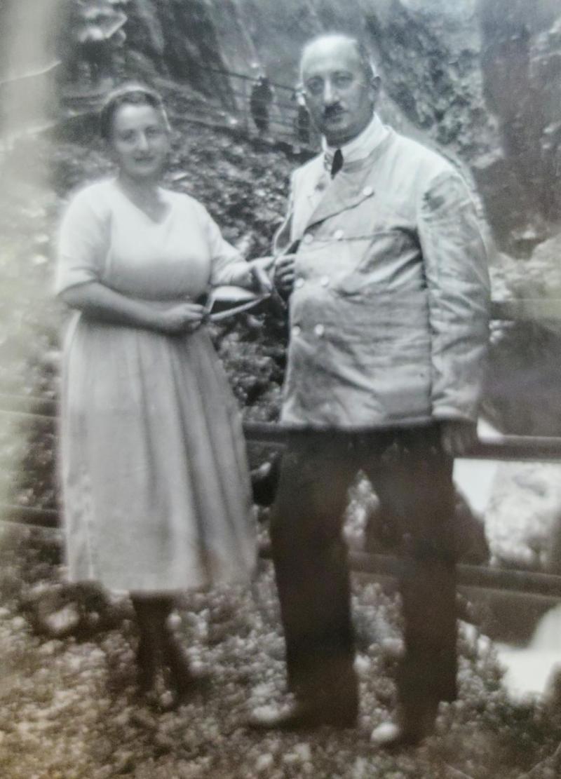 Grete und Martin 1921, Foto von Helen Baumeister