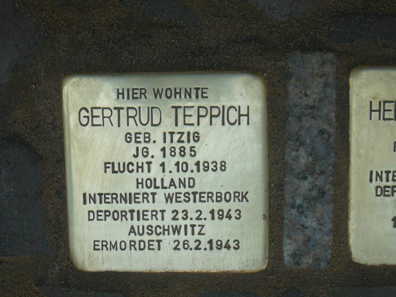 Foto: Initiative Stolpersteine Charlottenburg-Wilmersdorf