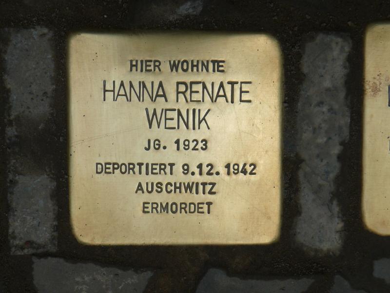 Foto: Initiative Stolpersteine Charlottenburg-Wilmersdorf