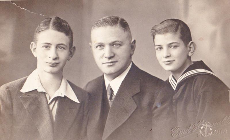 Hans, Carl-Phillip und Gerd Blach © Privatbesitz