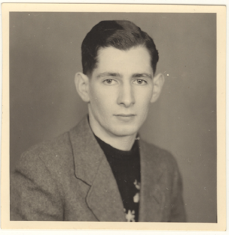 Hans Radziejewski 1948 Bild: Fotos von Rudi Leavor, einem Freund von Hans Radziejewski, Erwine war Rudis jüngere Schwester