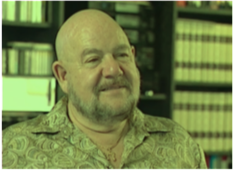 Harold Blitzer während des VHA-Interviews, 5.09.1996 Quelle: VHA, © USC Shoah Foundation Institute