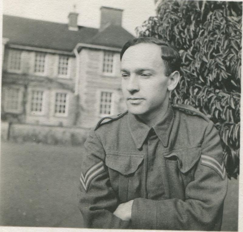 Harry Petzal in der britischen Armee, Foto: Monica Petzal