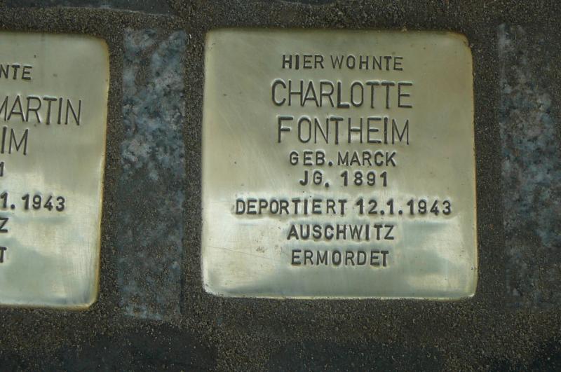 Foto: Initiative Stolpersteine Charlottenburg-Wilmersdorf