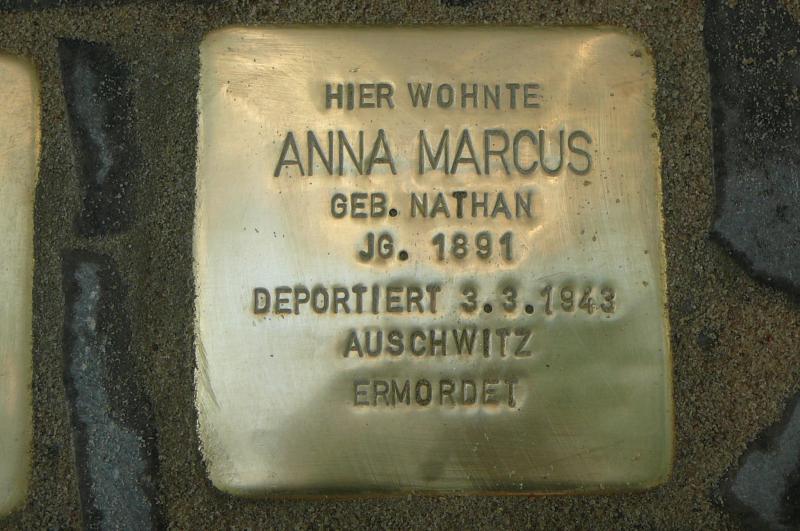 Foto: Initiative Stolpersteine Charlottenburg-Wilmersdorf