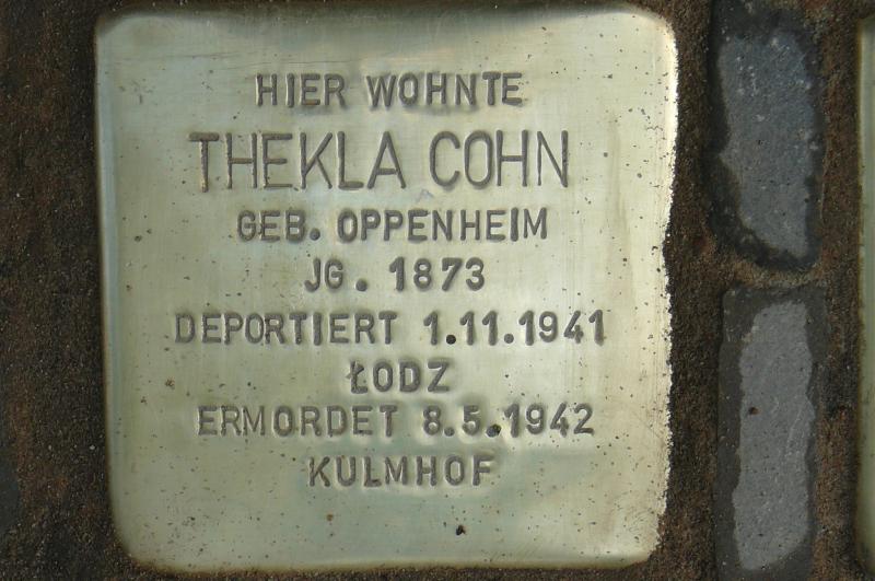 Foto: Initiative Stolpersteine Charlottenburg-Wilmersdorf