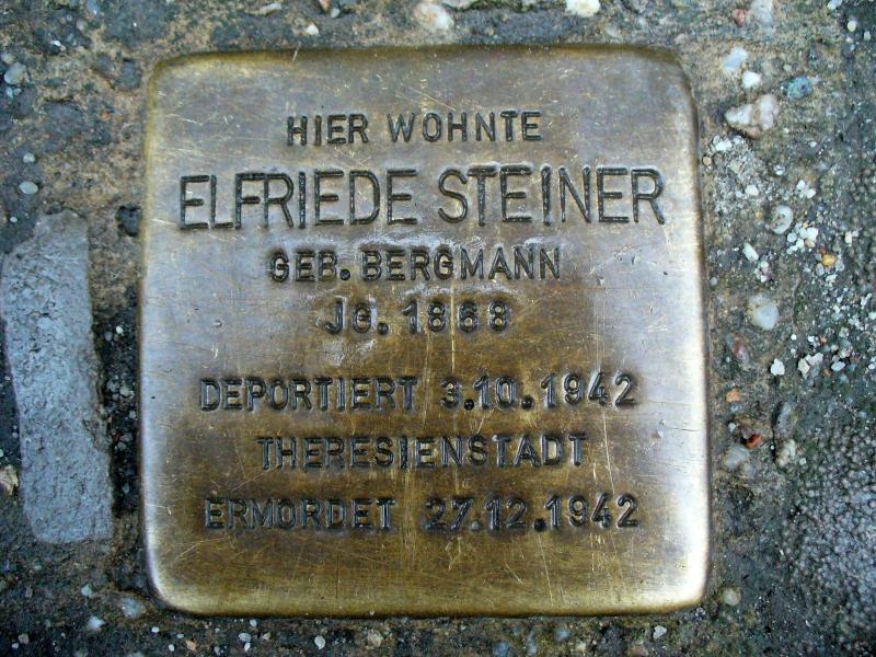 Foto: Initiative Stolpersteine Charlottenburg-Wilmersdorf