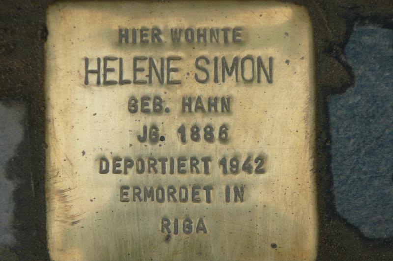 Foto: Initiative Stolpersteine Charlottenburg-Wilmersdorf