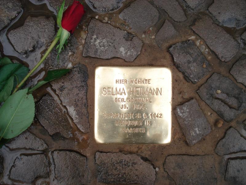Foto: Initiative Stolpersteine Charlottenburg-Wilmersdorf