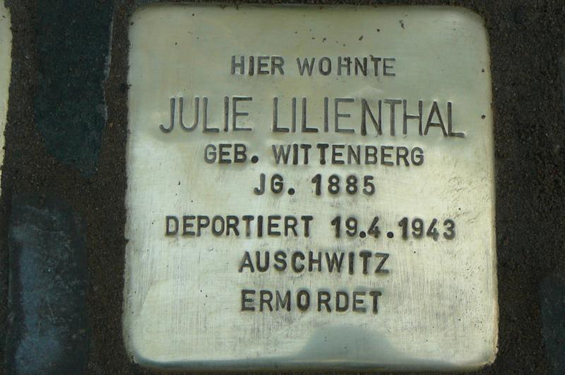 Foto: Initiative Stolpersteine Charlottenburg-Wilmersdorf