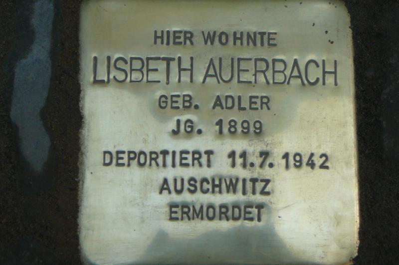 Foto: Initiative Stolpersteine Charlottenburg-Wilmersdorf
