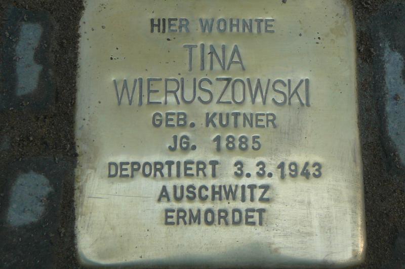 Foto: Initiative Stolpersteine Charlottenburg-Wilmersdorf