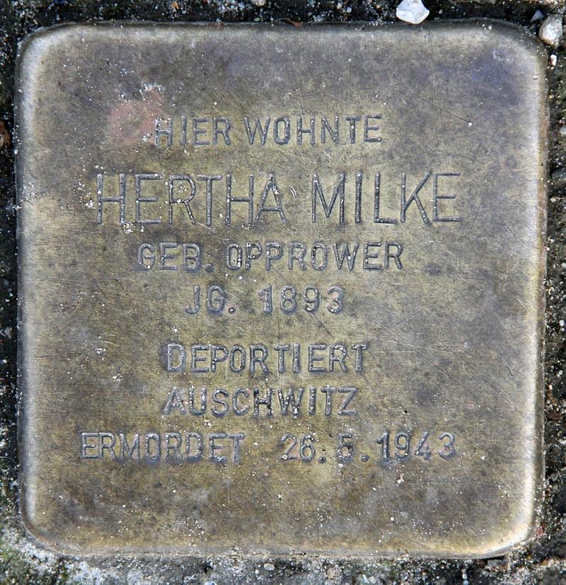 Hertha Milke © OTFW