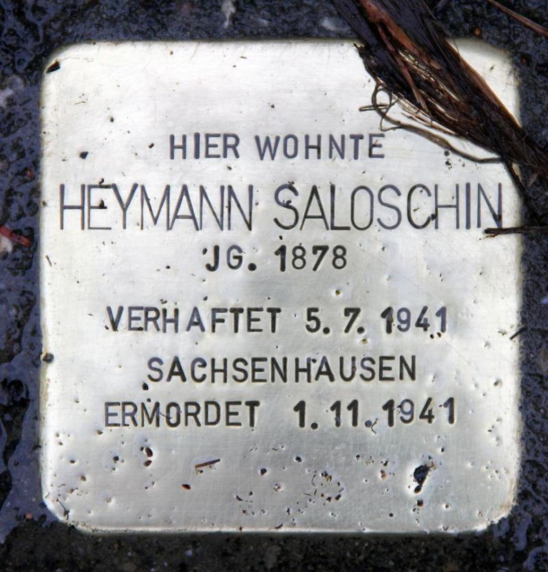 Heymann Saloschin © OTFW