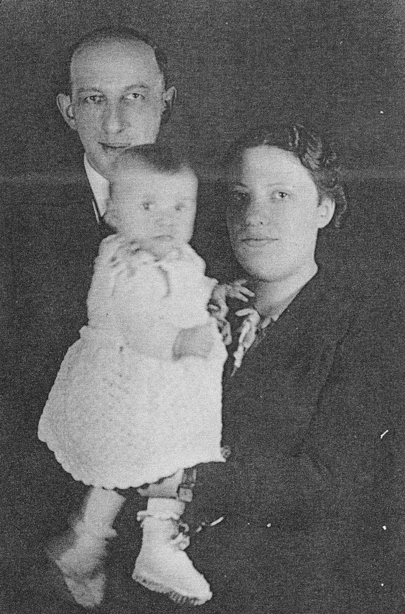 Jack und Hildegard Kruschke mit ihrer Tochter Helen. Copyright: Privatbesitz