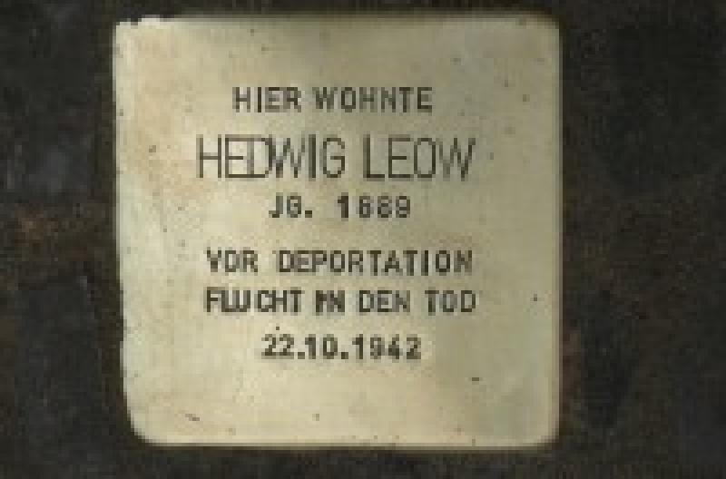 Foto: Initiative Stolpersteine Charlottenburg-Wilmersdorf