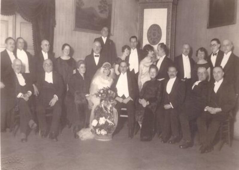 Hochzeit Margarete und Paul Landsberg Bild: Familienbesitz