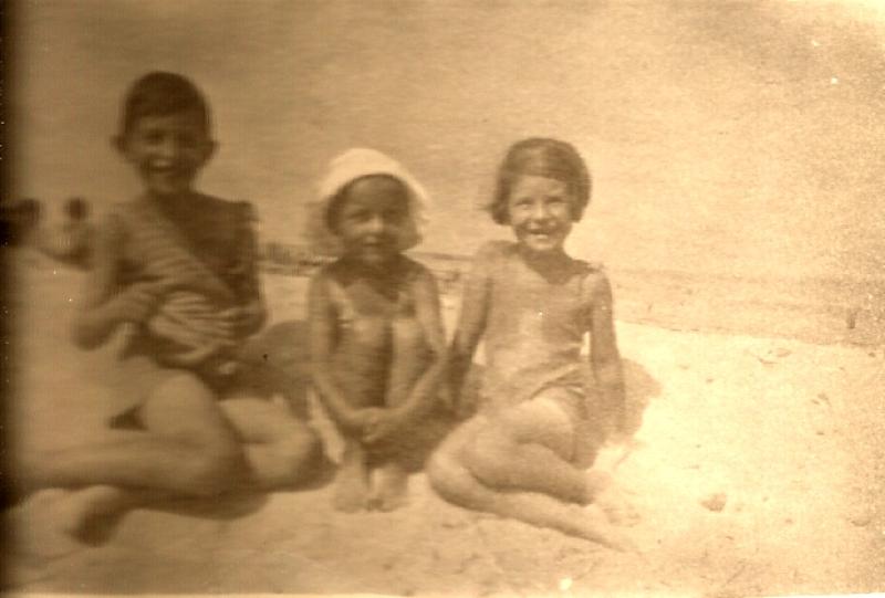 Max, Rita und Erna Leibler 1933 (Foto; Daniel Ariel)