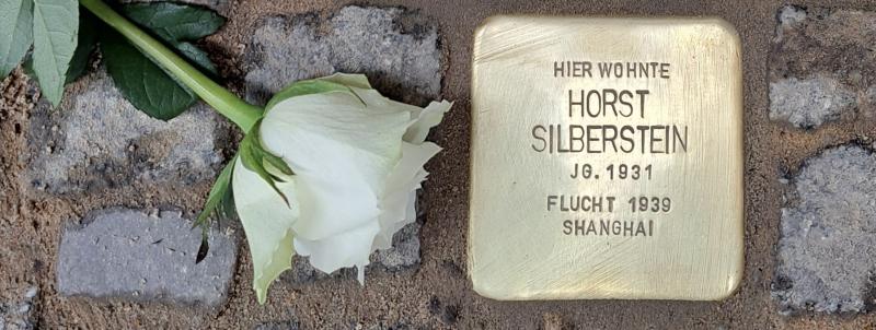 Stolperstein für Horst Silberstein © P. Gutsche