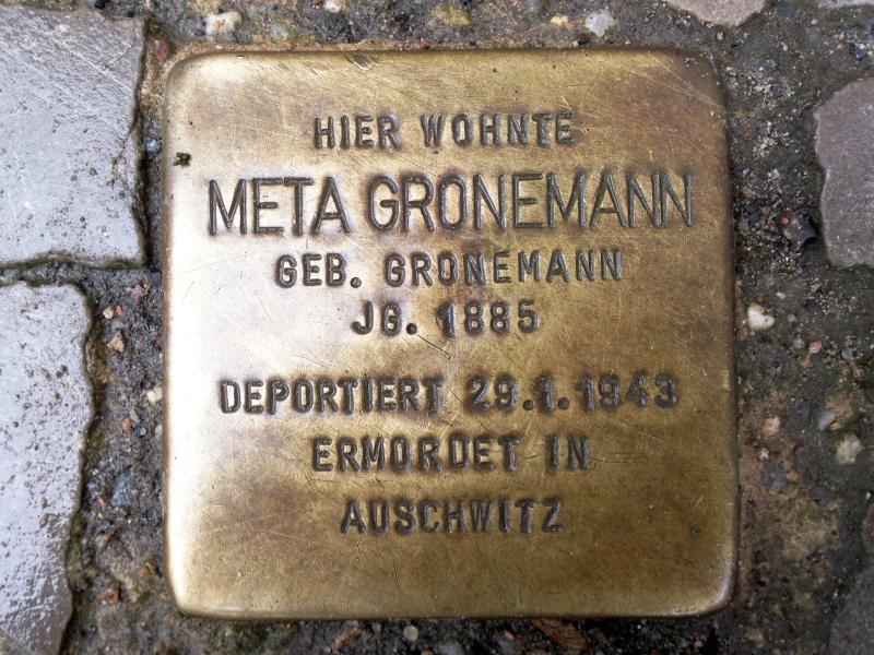 Foto: Initiative Stolpersteine Charlottenburg-Wilmersdorf