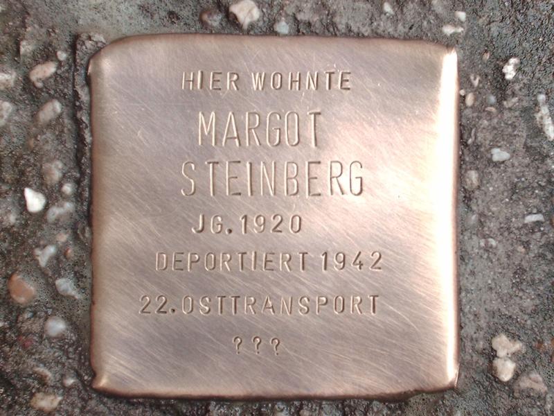 Stolperstein für Margot Steinberg