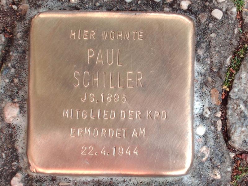 Stolperstein für Paul Schiller