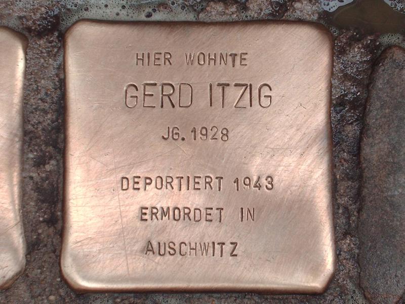 Stolperstein für Gerd Itzig