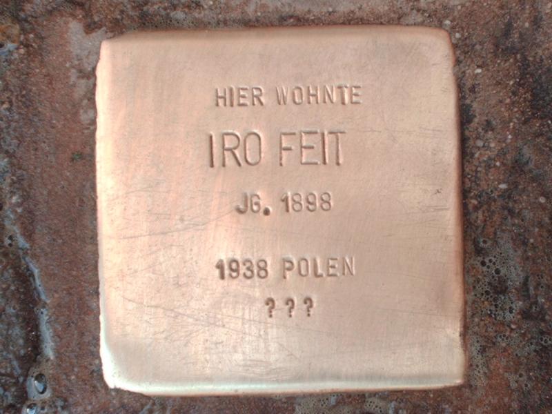Stolperstein für Iro Veit