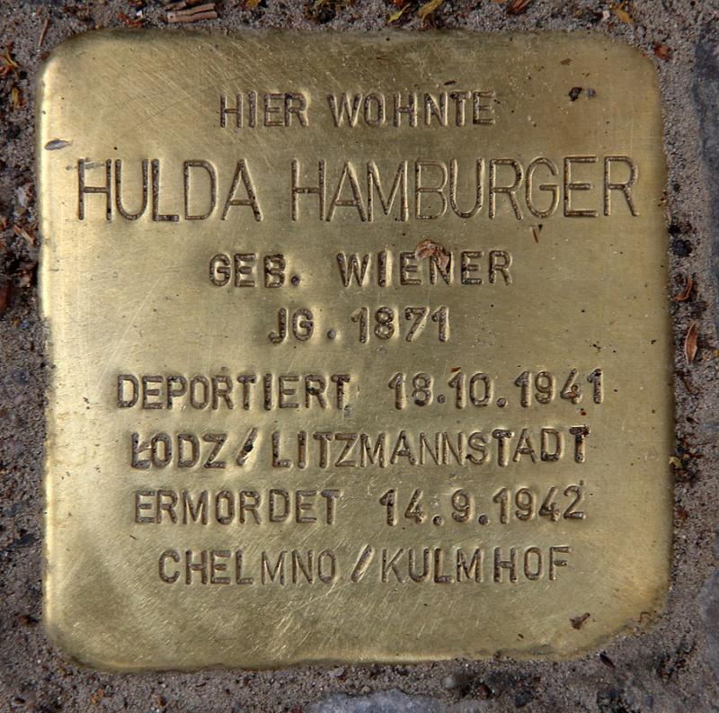 Hulda Hamburger © OTFW