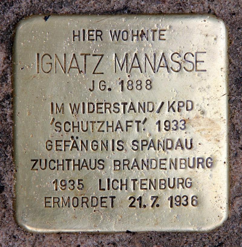 Ignatz Manasse © OTFW