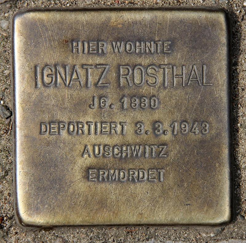 Ignatz Rosthal © OTFW