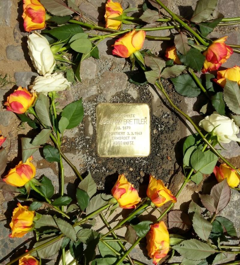Stolperstein Abraham Brettler © Koordinierungsstelle Stolpersteine Berlin