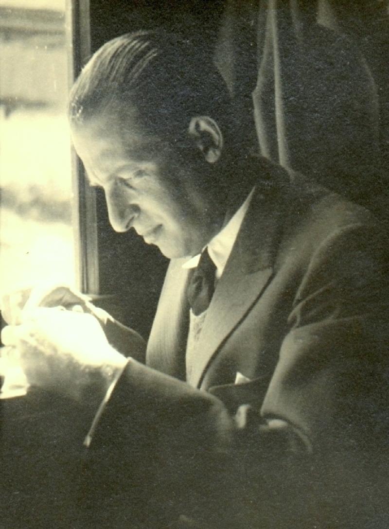 Walter, Ludwig und Evelyne Lichtwitz und Judy Foner, Henry’s Ehefrau - Foto von Henry Foner zur Verfügung gestellt