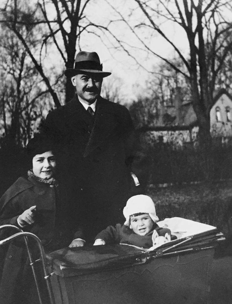 Heinrich und seine Schwester Eva © Familie